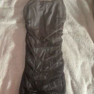 Windsor Glittering Black and Silver Dress